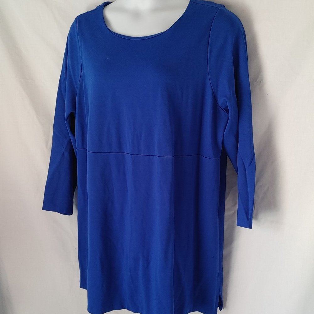 WOMEN'S 3X ROYAL BLUE MINI DRESS